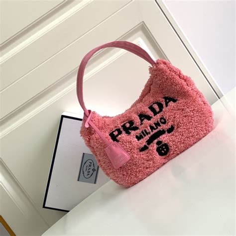 fake pink prada terry bag|Prada bag counterfeit.